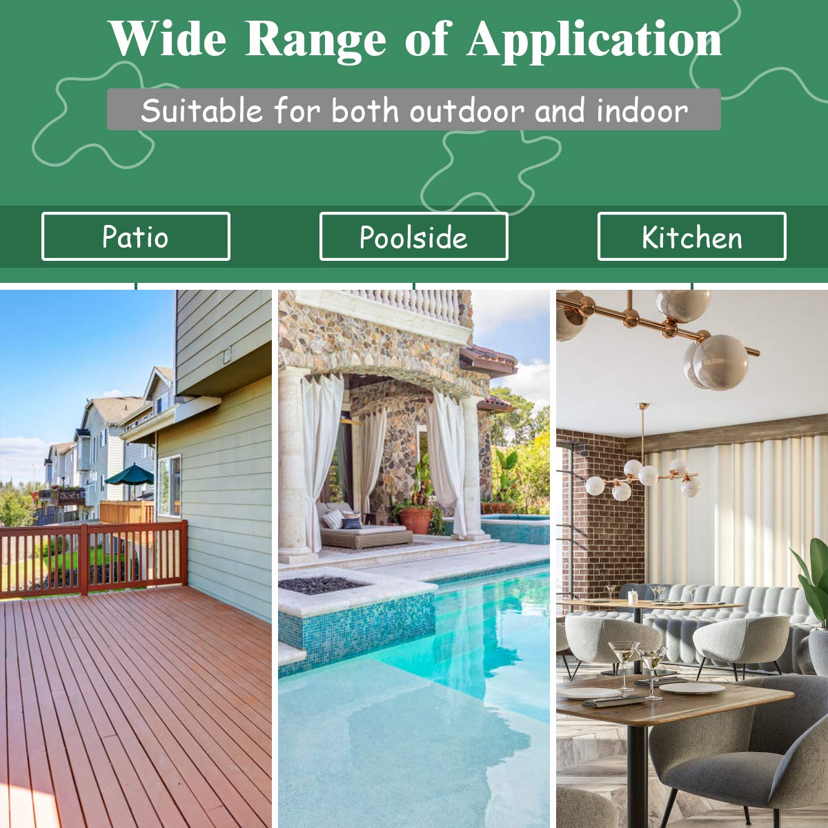 5-Piece Brown Patio Wicker Dining Set - Outdoor Rattan Table & Chairs with Tempered Glass Top & Cushions - Perfect for Backyard, Balcony, Garden & Poolside Dining