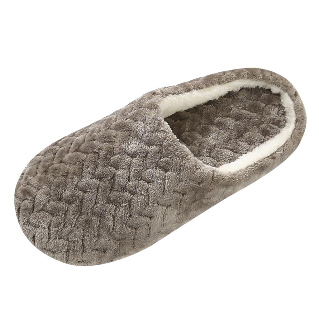 Cozy Women's House Slippers - Retro Fashion Indoor/Outdoor Soft Sole Comfort Shoes for Winter, Home, Lounge & Casual Wear
