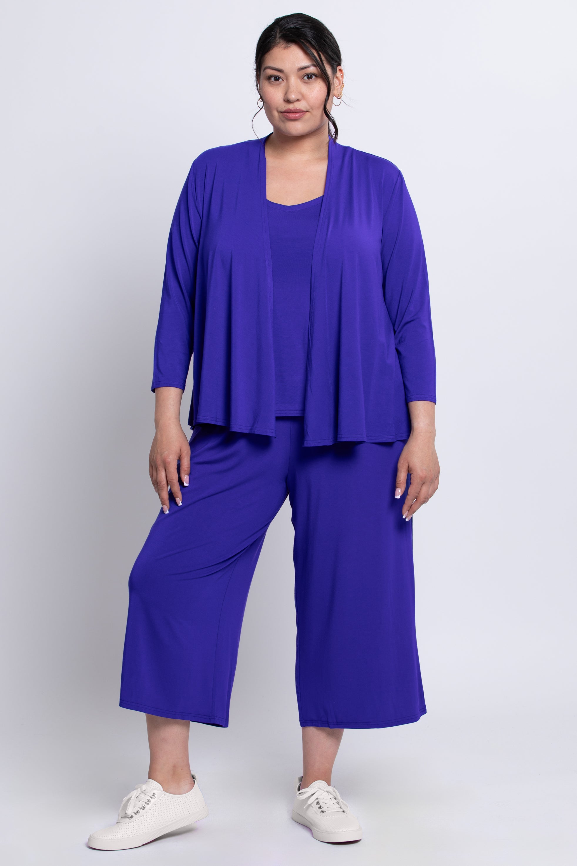 Kathy Women's Lightweight Bamboo Jacket in Violet - Perfect for Outdoor Activities, Travel & Casual Wear