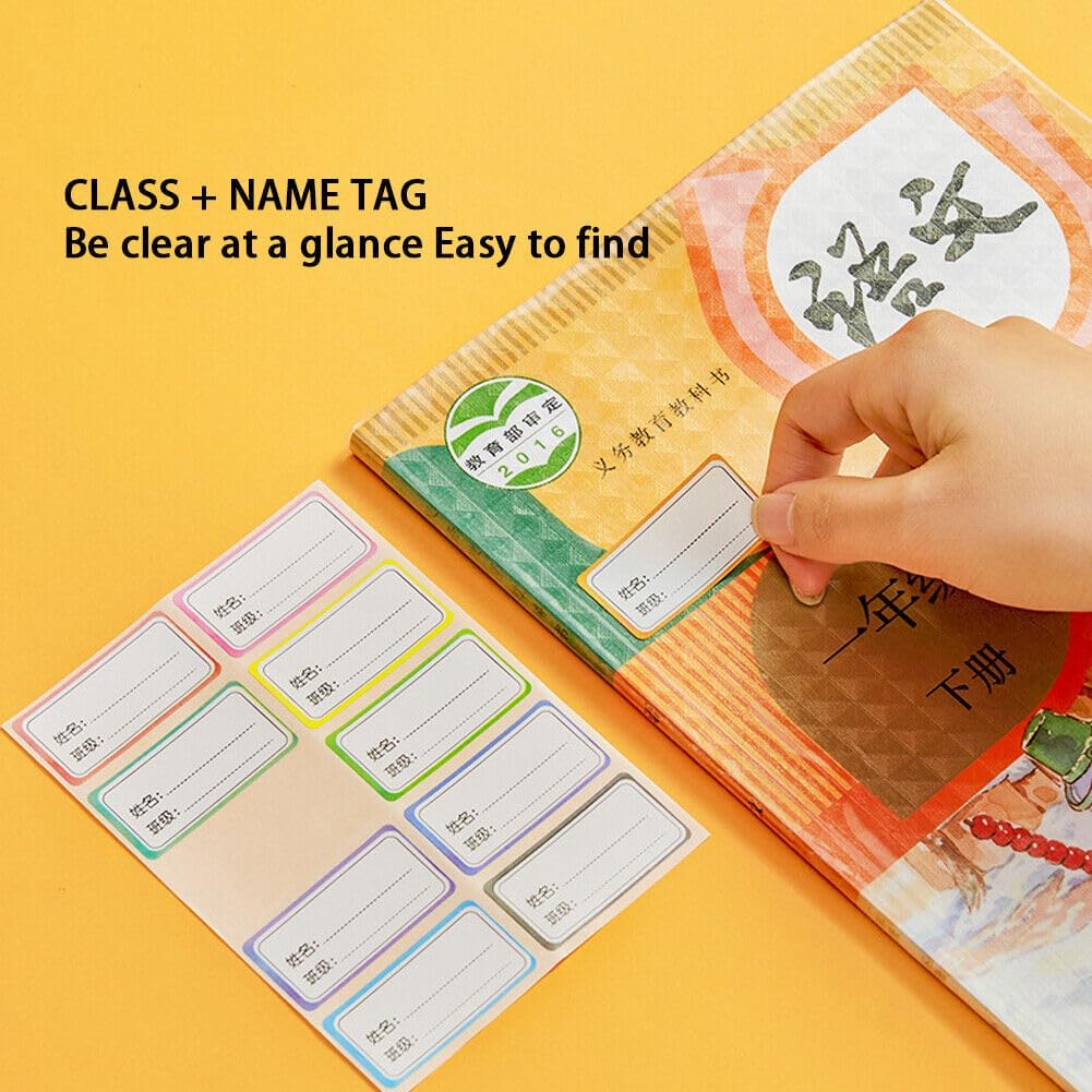 SHREE VALLV Transparent A4 Book Stickers - 10 Pack Waterproof Self-Adhesive Textbook Covers, Customizable Protective Film for School Books | Perfect for Classroom, Library & Home Study Organization