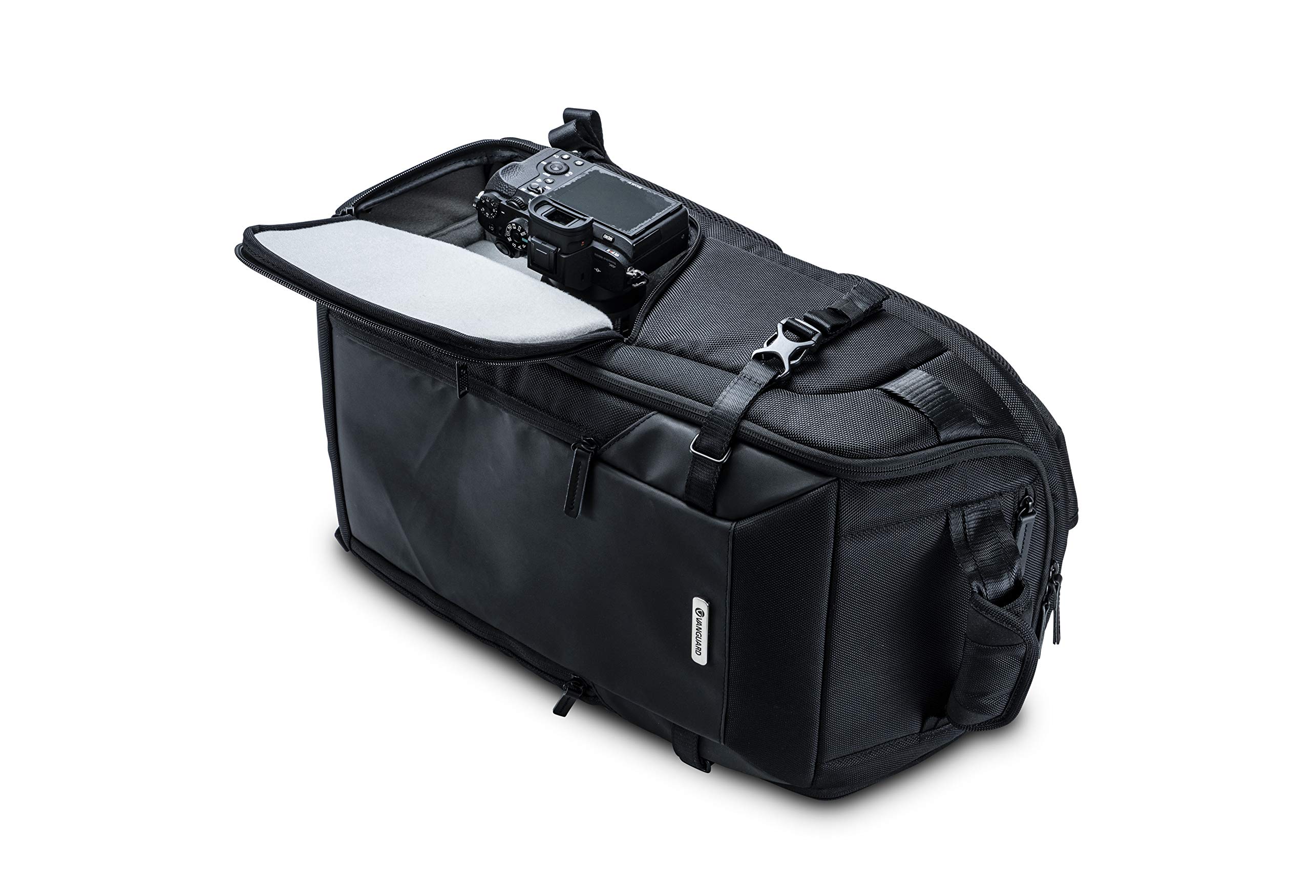 VANGUARD VEO Select 48BF DSLR Camera Backpack - Black | Professional Photography Gear for Travel & Outdoor Shooting