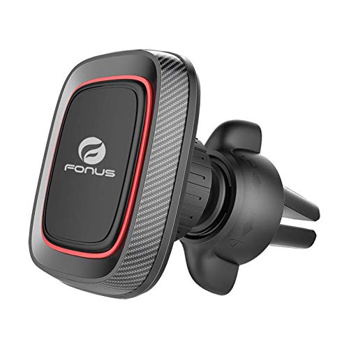 Magnetic Car Phone Holder for LG K51 - 360° Swivel Air Vent Mount with Strong Grip | Secure Hands-Free Driving for GPS Navigation & Music Streaming