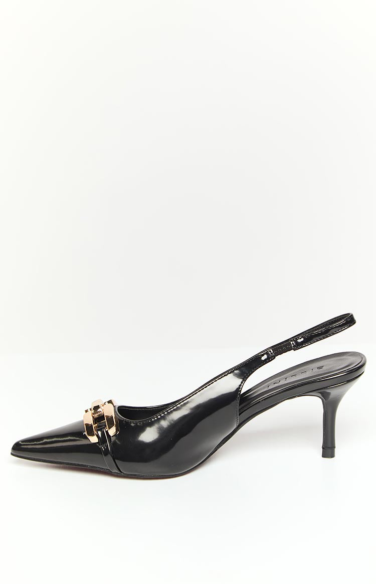 Billini Dorothea Black Heels - Women's Stylish High Heel Pumps for Office, Party & Evening Wear - Comfortable Dress Shoes for Work & Special Occasions