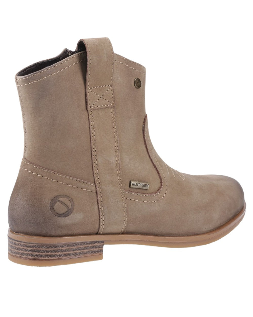Cotswold Women's Signet Ankle Boots - Waterproof Leather Chelsea Boots for Women, Comfortable Slip-On Winter Boots with Cushioned Insoles | Perfect for Office, Travel & Casual Outfits