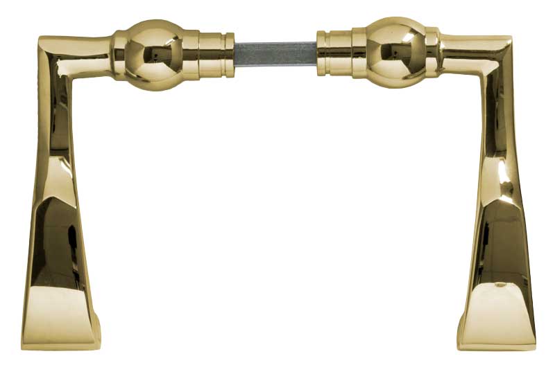 Albert Karlsson 676 Solid Brass Door Knob Without Rosette - Vintage Style Hardware for Interior Doors & Cabinets