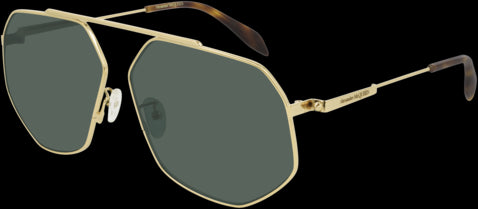 Alexander McQueen AM0229SA Sunglasses - Luxury Designer Shades for Men & Women - UV Protection & Polarized Lenses - Perfect for Outdoor Activities, Beach & Driving
