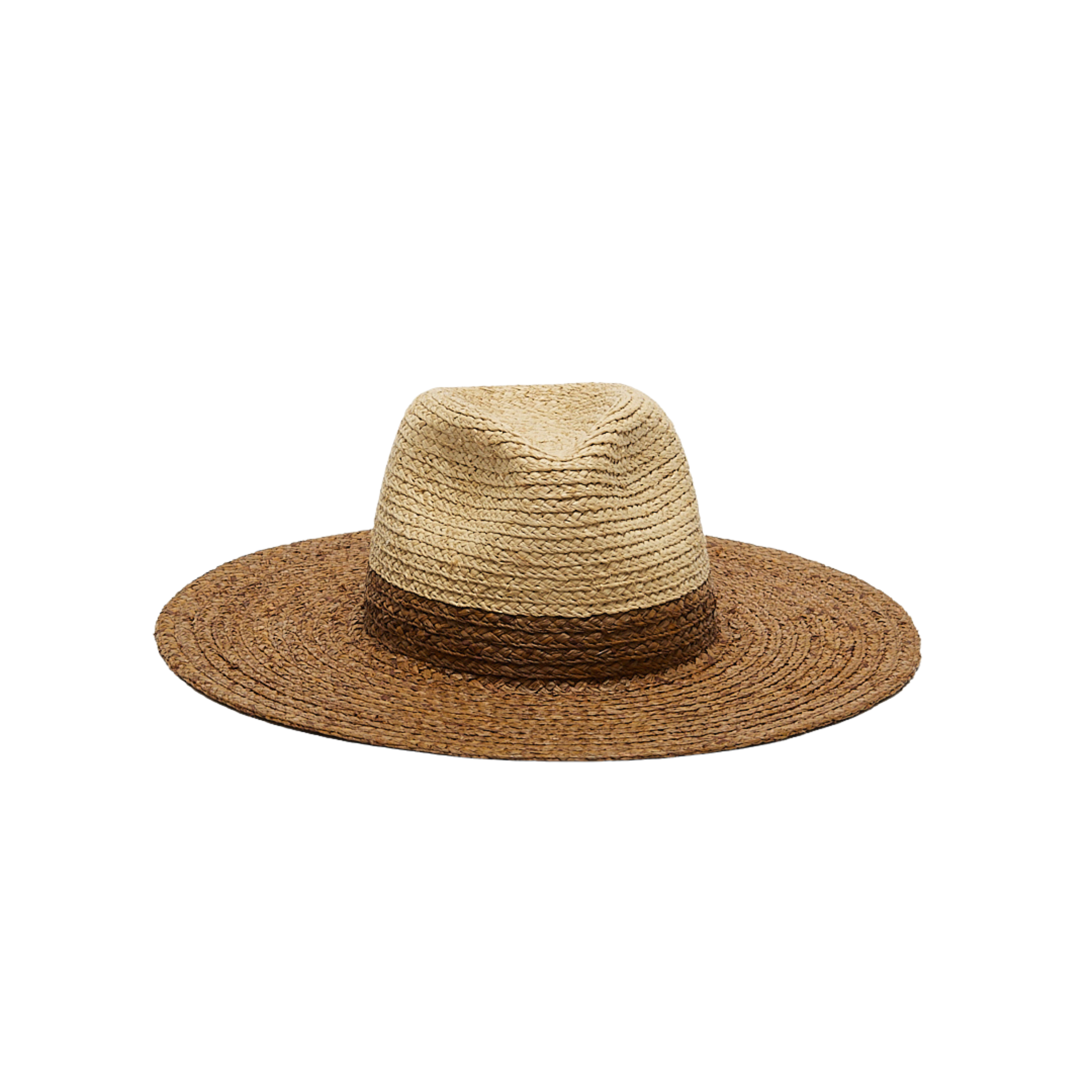 Emmanuelle Raffia Packable Fedora Hat for Women - Stylish Summer Sun Hat with Wide Brim, Foldable & Travel-Friendly - Perfect for Beach, Vacation, and Outdoor Activities