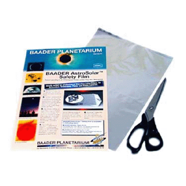 Baader AstroSolar Safety Film - Solar Filter for Telescopes & Binoculars - Safe Sun Viewing for Astronomy & Solar Eclipse Observation