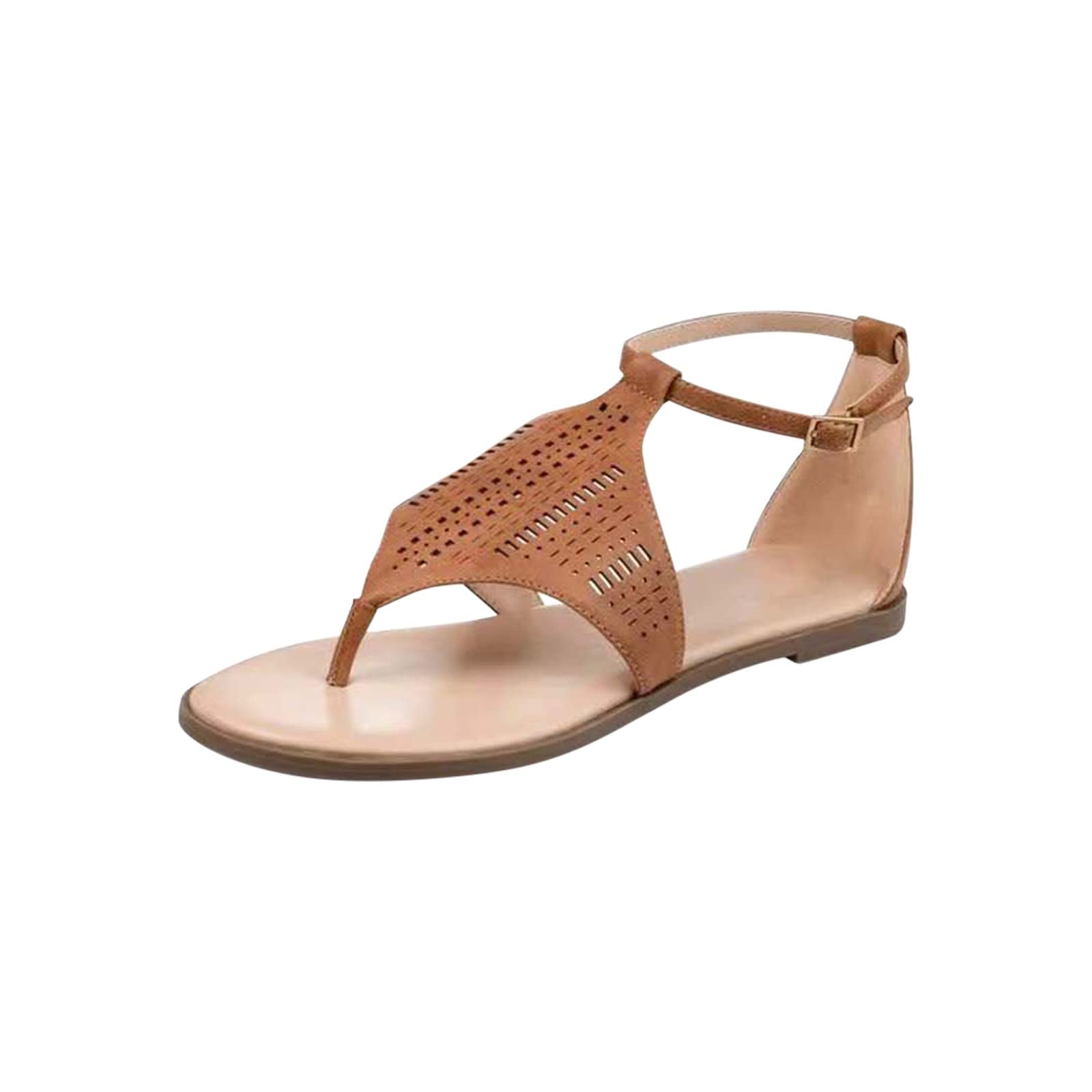 Women's Roman Flip Flops - Summer Beach & Travel Sandals for Casual Wear