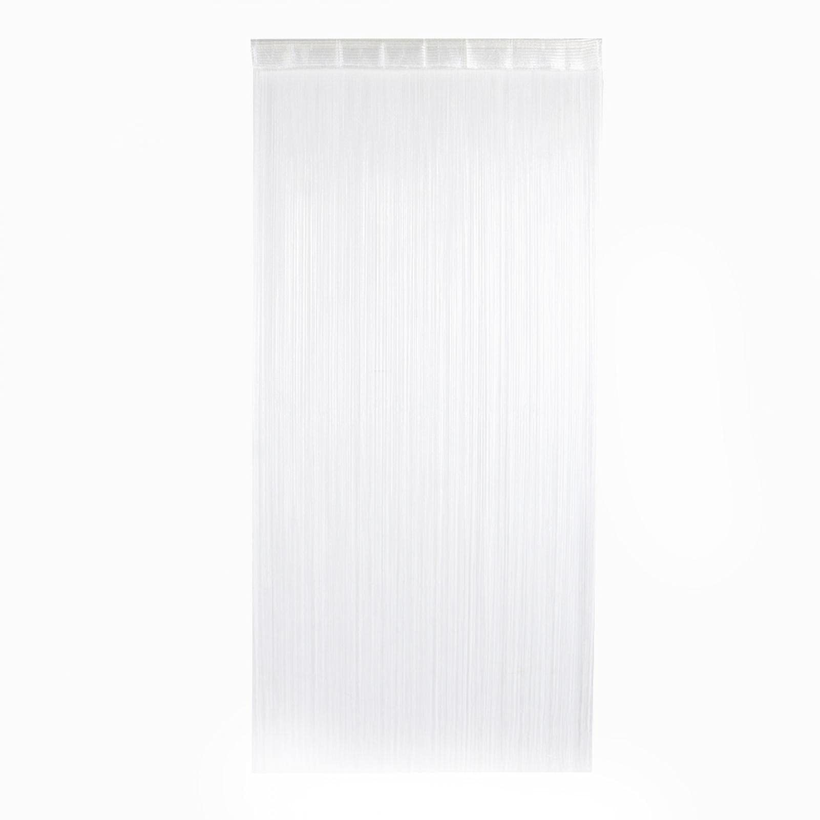 Tassel Fringe Window Room Divider Curtain - Macrame Decorative Blind for Bedroom, Wedding & Coffee Shop Decor (White) | Perfect for Bohemian Home Decor, Privacy Screens & Stylish Room Partition