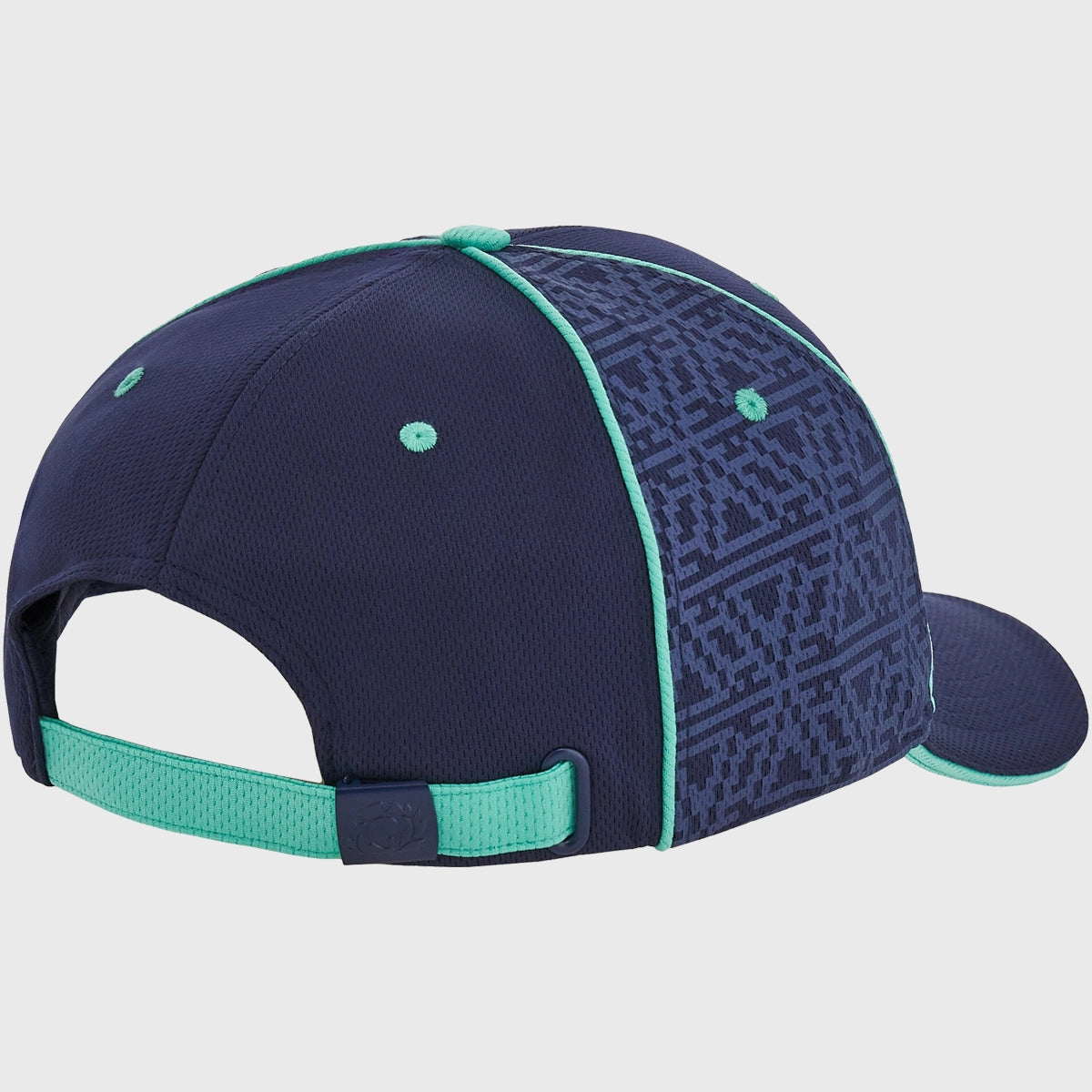 Scotland Rugby Baseball Cap - Macron Navy & Green Adjustable Snapback Hat for Men & Women - Perfect for Rugby Games, Sports Events & Casual Wear