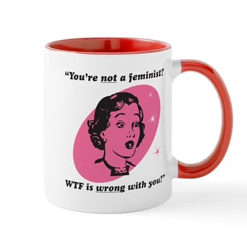 White/Red Inside - You're Not A Feminist? Mug
