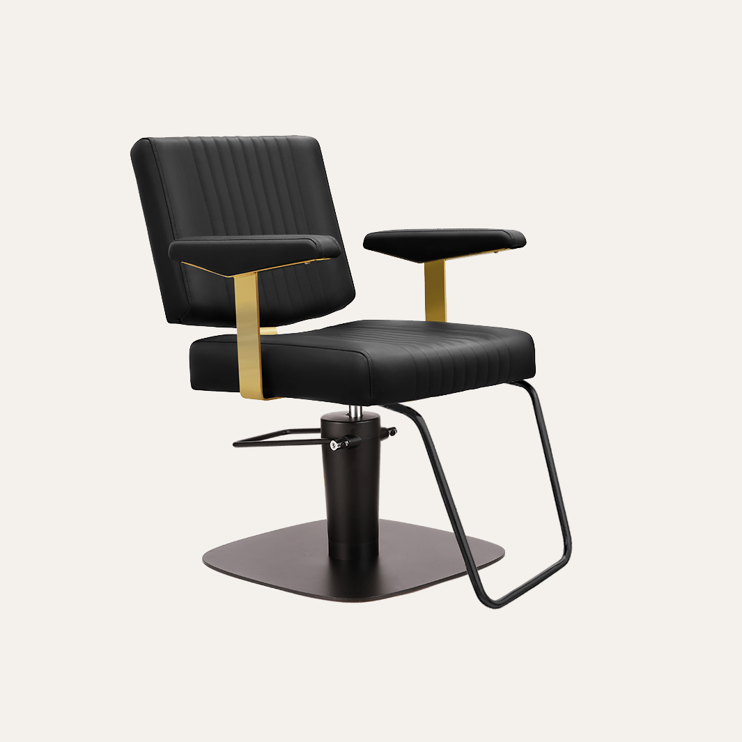 ATHENA Professional Salon Chair - Adjustable Hydraulic Styling Chair for Hairdressers & Barbers - Perfect for Salons, Barber Shops & Home Use