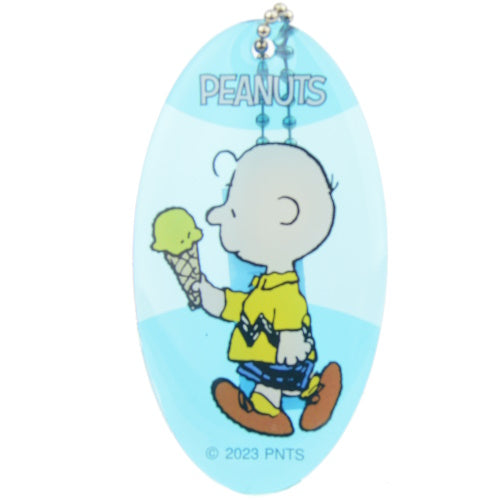 Snoopy & Peanuts 2 Inch Clear Acrylic Keychain - Cute Collectible Toy for Keyrings, Bags & Gifts - Perfect for Disney Fans, Office Decor & School Supplies