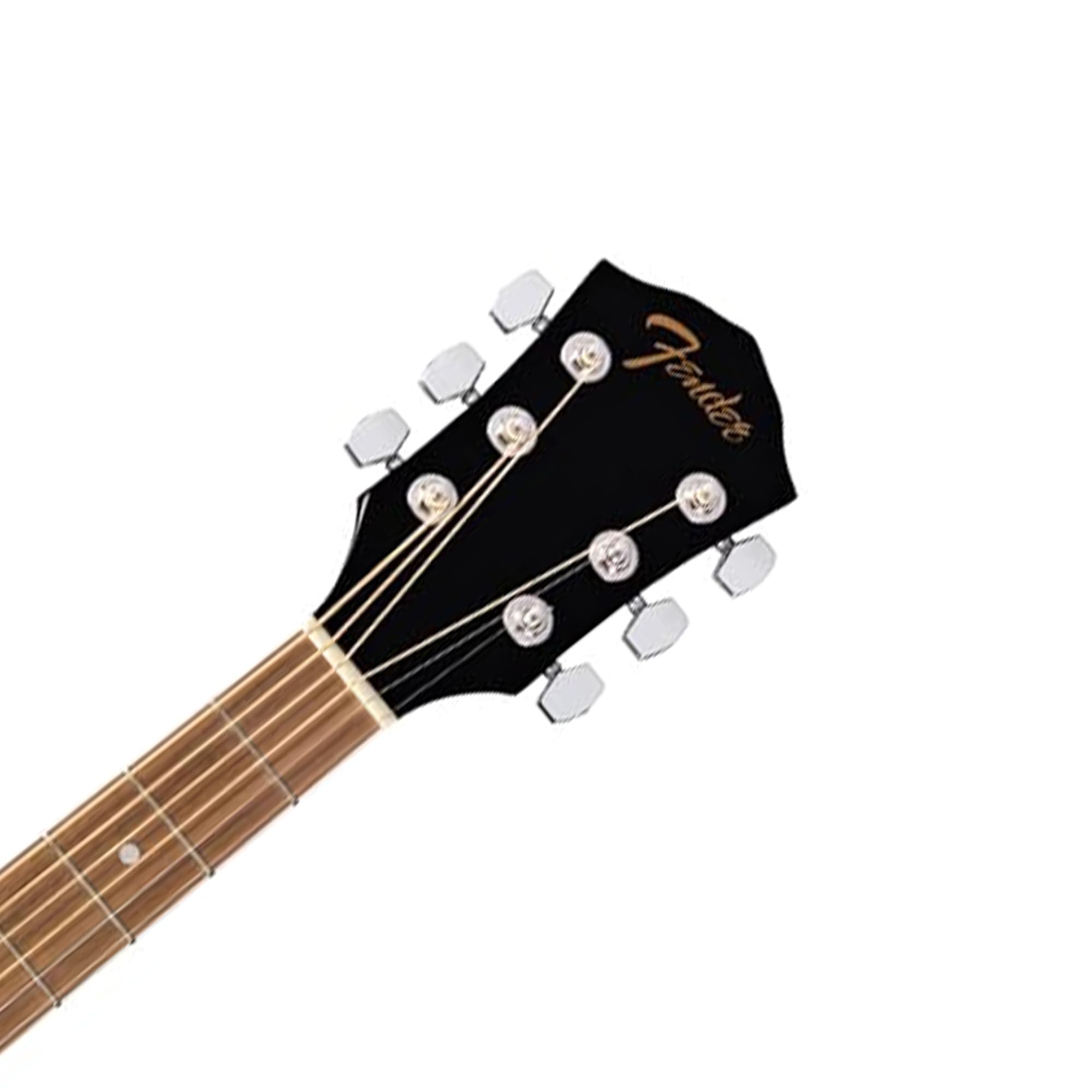 Fender FA-125 Dreadnought Acoustic Guitar Bundle - Black with Gig Bag, Tuner, Strap, Strings, Picks & Instructional DVD | Perfect for Beginners, Campfire Jams & Home Practice