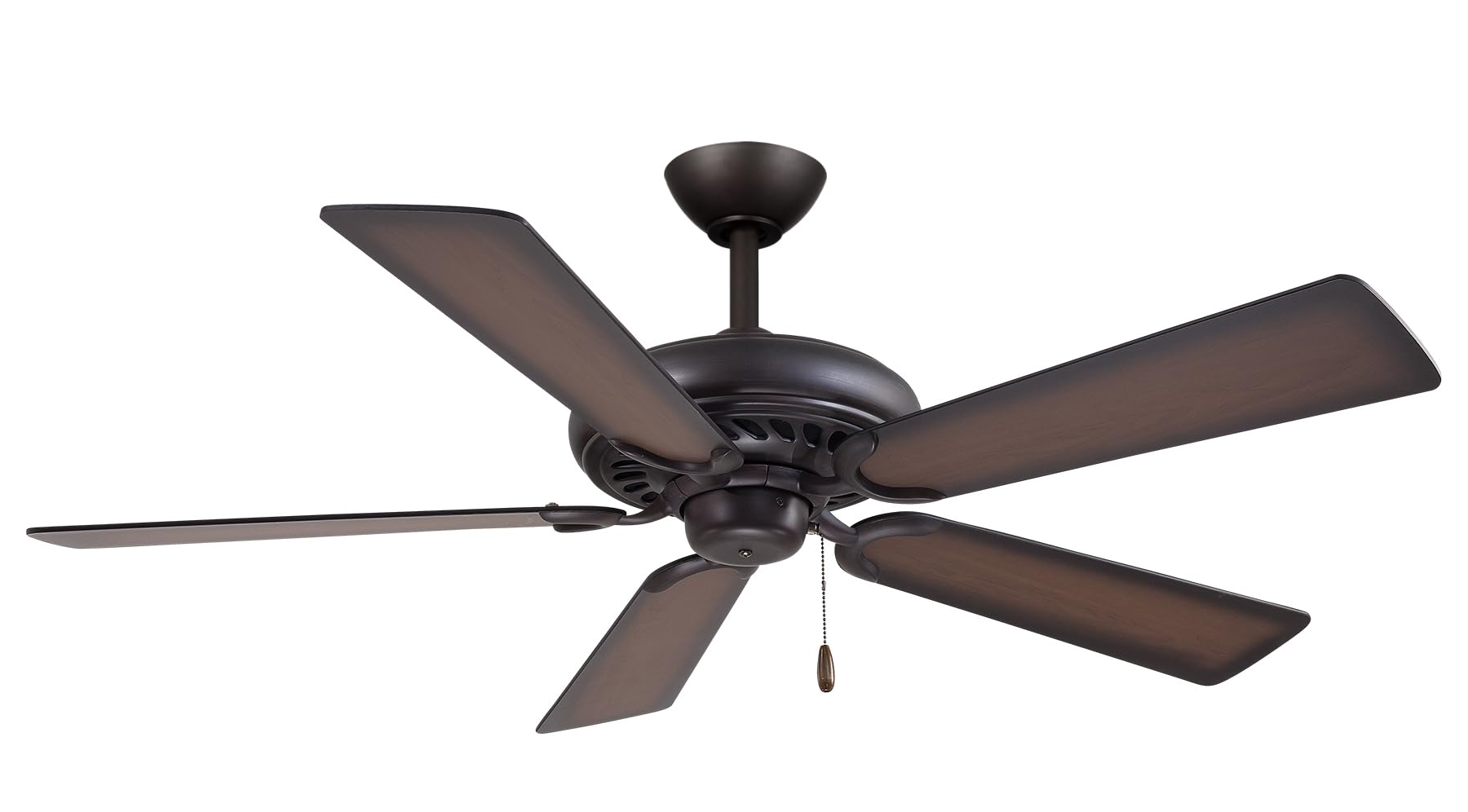 Minka-Aire F568-KA Supra 52 Inch Ceiling Fan with Pull Chain - Kocoa Bronze Finish - Perfect for Living Room, Bedroom & Outdoor Spaces