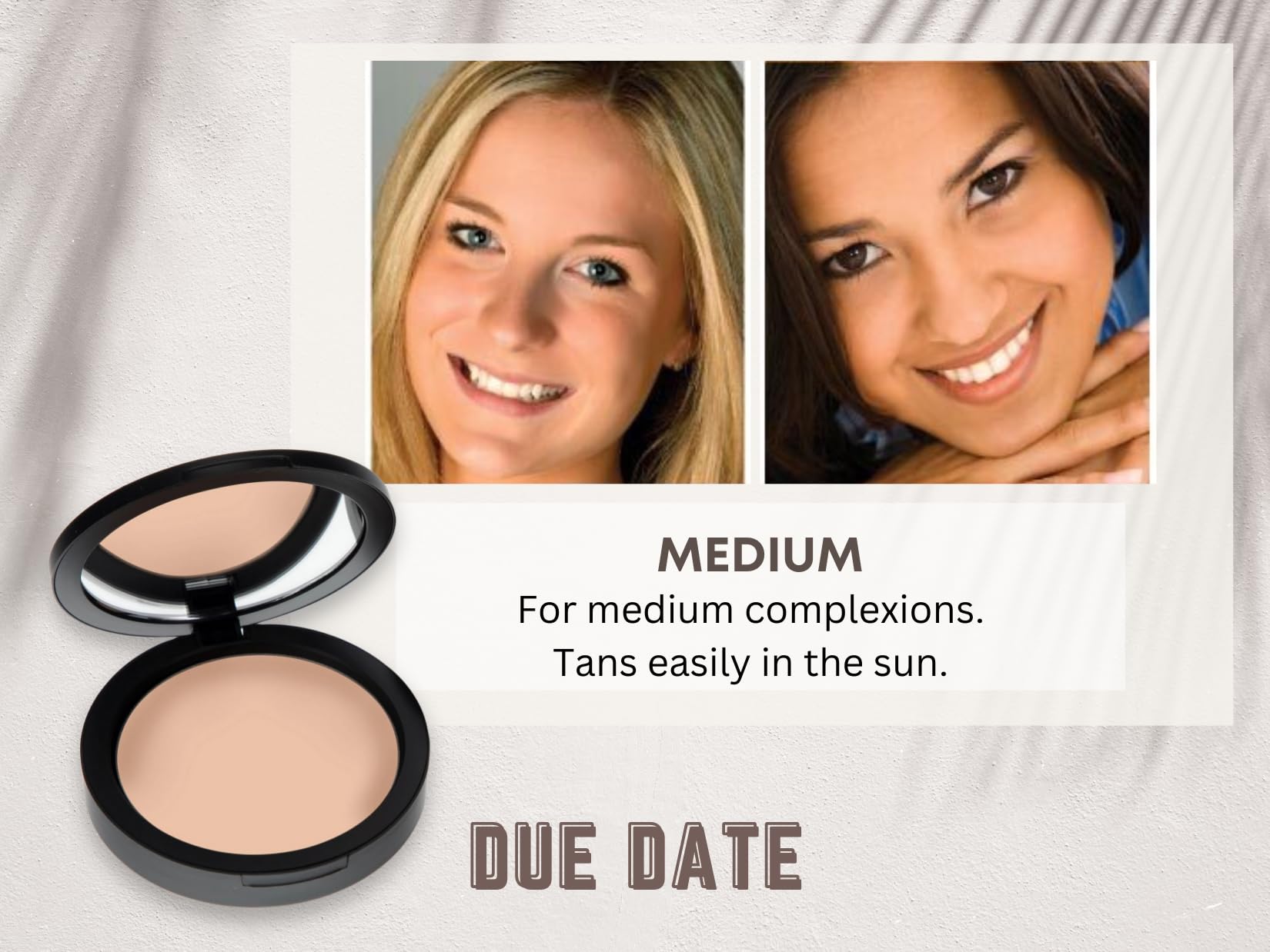 Mommy Makeup Mineral Dual Powder SPF15 [4-in-1 Pressed Mineral Foundation] 0.45 oz - Oil-Free, Talc-Free, Fragrance-Free, Paraben-Free - Natural Sun Protection & Lightweight Coverage for Everyday Wear