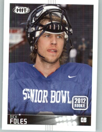 2012 Sage HIT Rookie Football Card #56 Nick Foles RC Arizona - Collectible NFL Trading Card for Sports Memorabilia Fans | Perfect for Display, Trading, and Investment