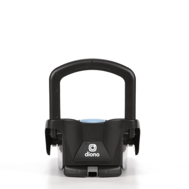 Diono LiteClik 30 R/RX SafePlus Infant Car Seat Base - Lightweight & Easy Installation for Newborns & Babies - Perfect for Travel, Daily Commute & Family Road Trips