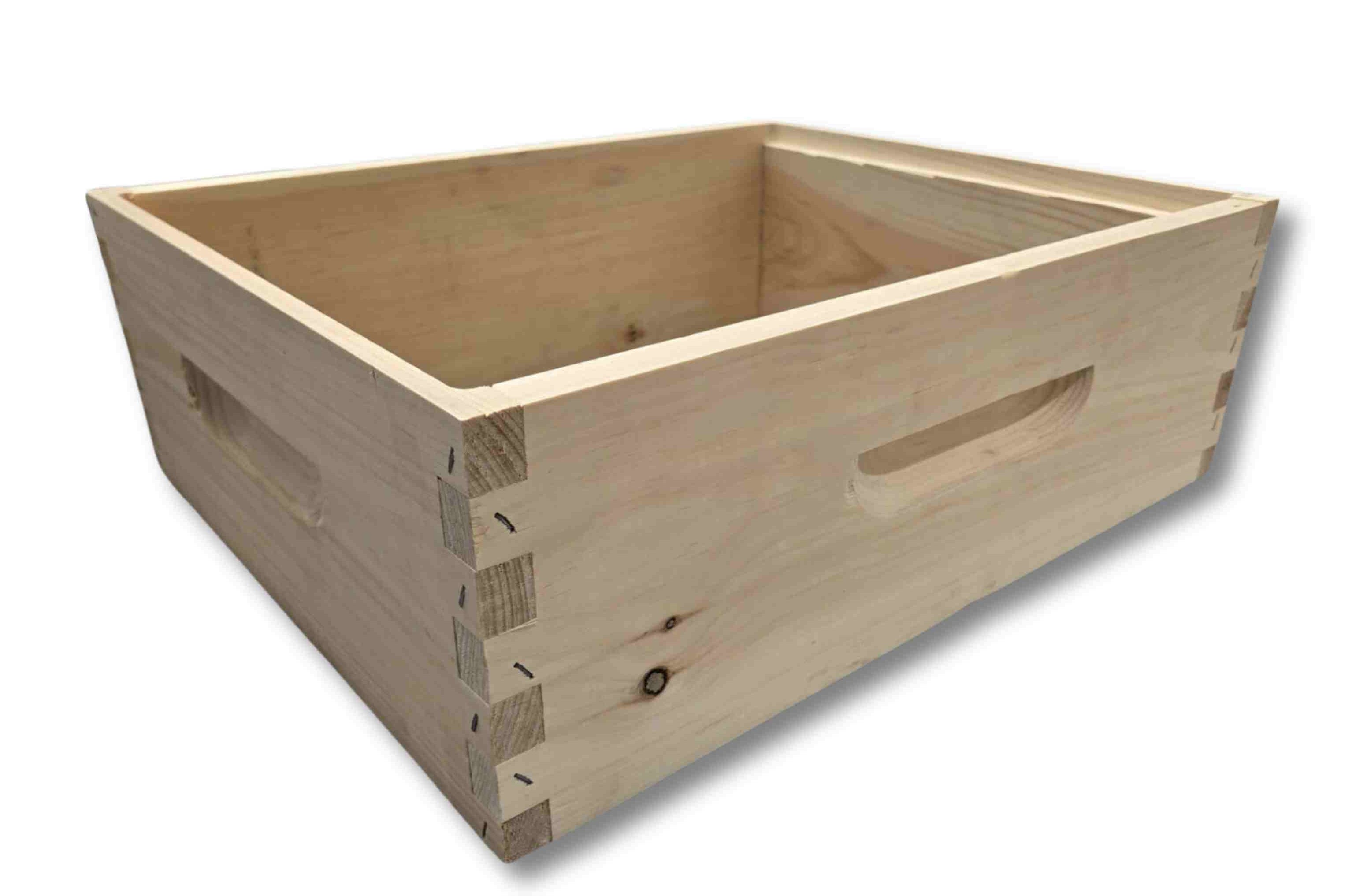 10 Frame Assembled Medium Super Beehive Box with Frames - Perfect for Beekeeping, Honey Production & Backyard Hives