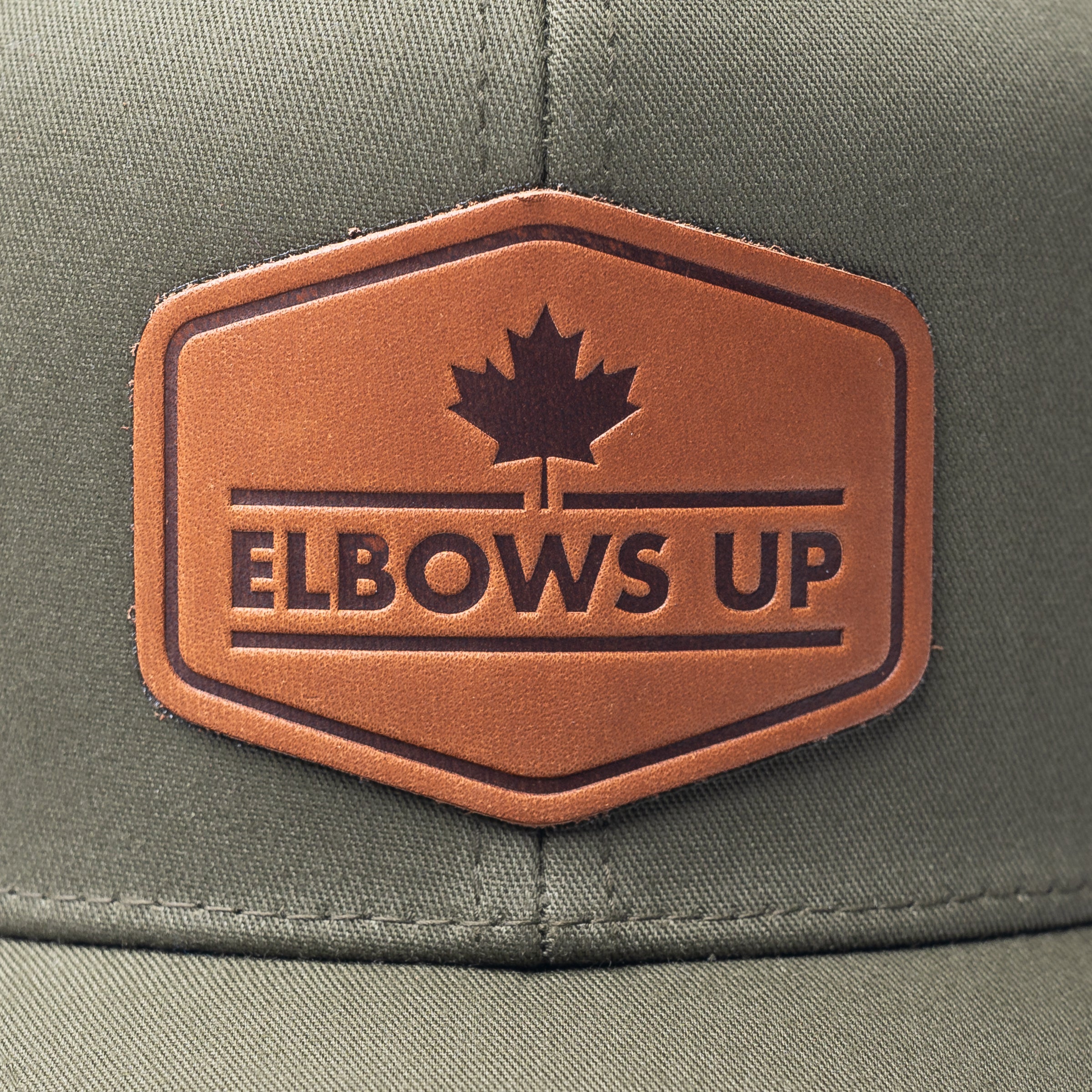 Elbows Up Trucker Hat - Adjustable Snapback Cap for Men & Women - Perfect for Outdoor Activities, Sports, and Casual Wear