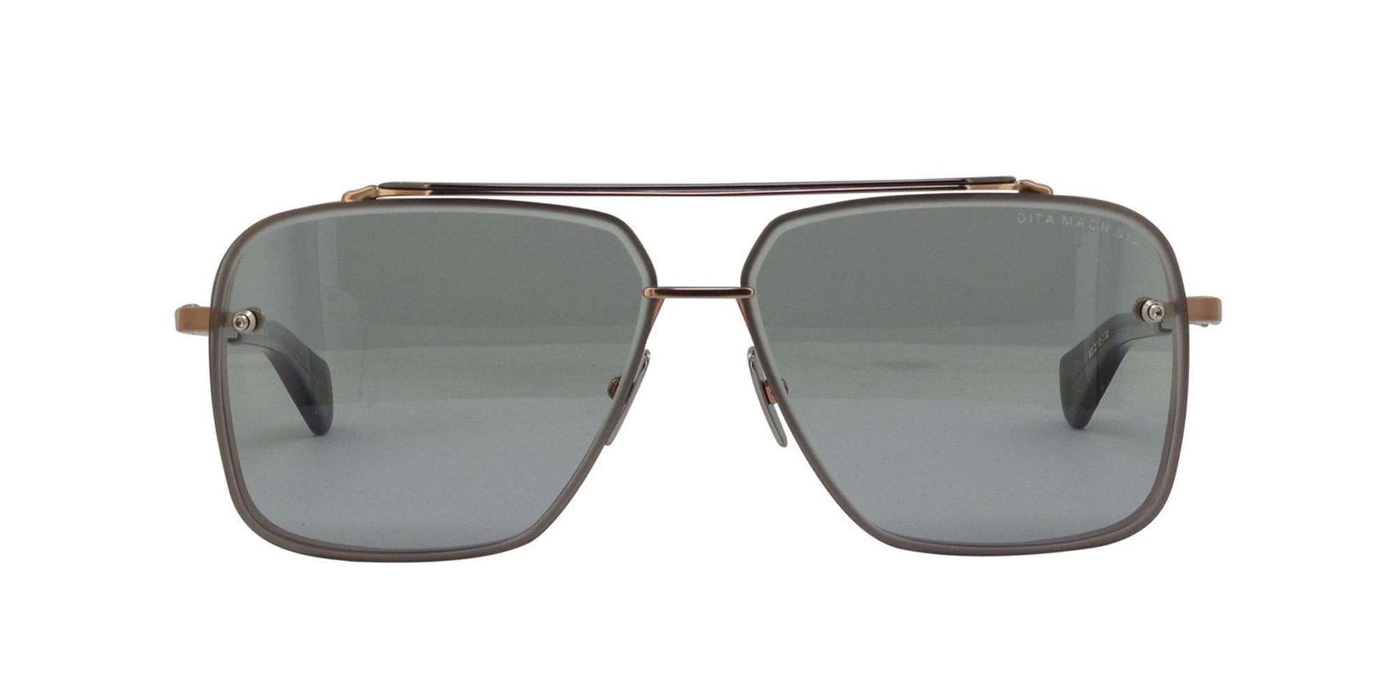Dita Mach Six DTS121 Sunglasses - Polarized Aviator Style for Men & Women - UV Protection, Lightweight & Comfortable - Perfect for Driving, Travel & Outdoor Activities
