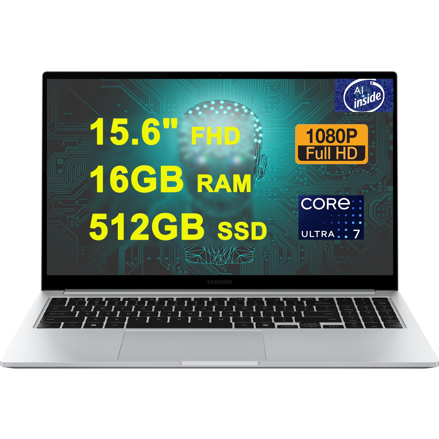 Samsung Galaxy Book 4 Business Laptop - 15.6