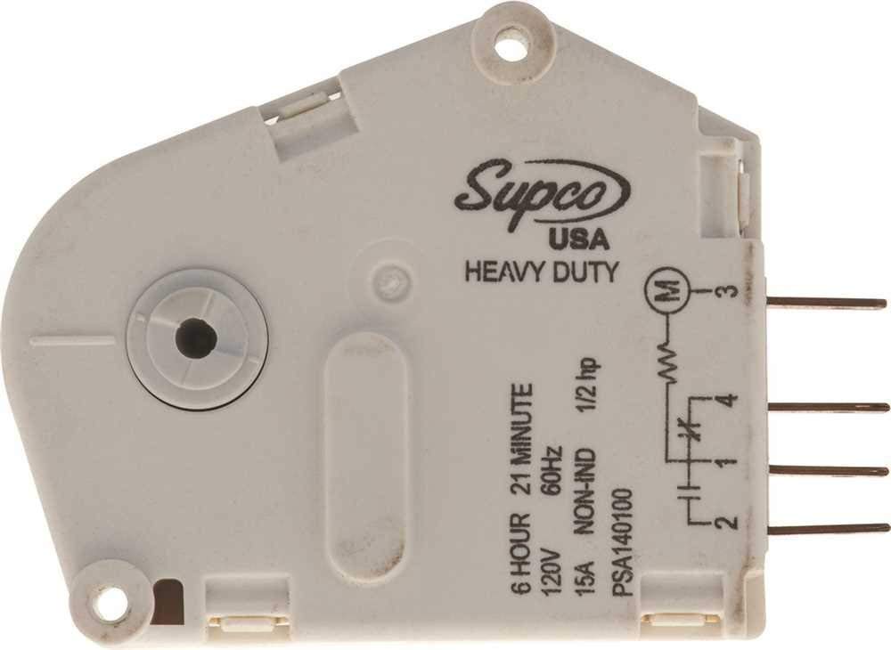 Supco SPA1401AD Defrost Timer Replacement for Admiral 55467-1 - Compatible with Refrigerators & Freezers for Home and Commercial Use