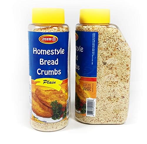 Premium Plain Homestyle Bread Crumbs - 2 Pack (425g/15oz Each) | Perfect for Meatloaf, Fried Chicken & Baking | Gluten-Free & All-Natural Ingredients