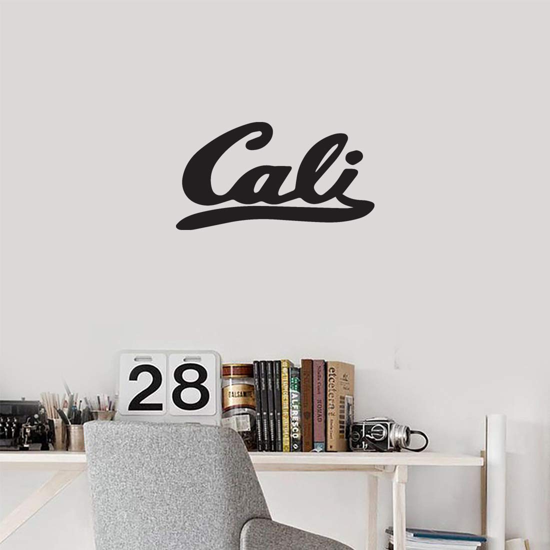 Premium Waterproof Vinyl Decal Stickers (Set of 2) - California Republic Black Design for Laptop, Phone, Helmet, Car, Mug & Wall Decor - Perfect for Personalizing Devices, Vehicles & Home Accessories