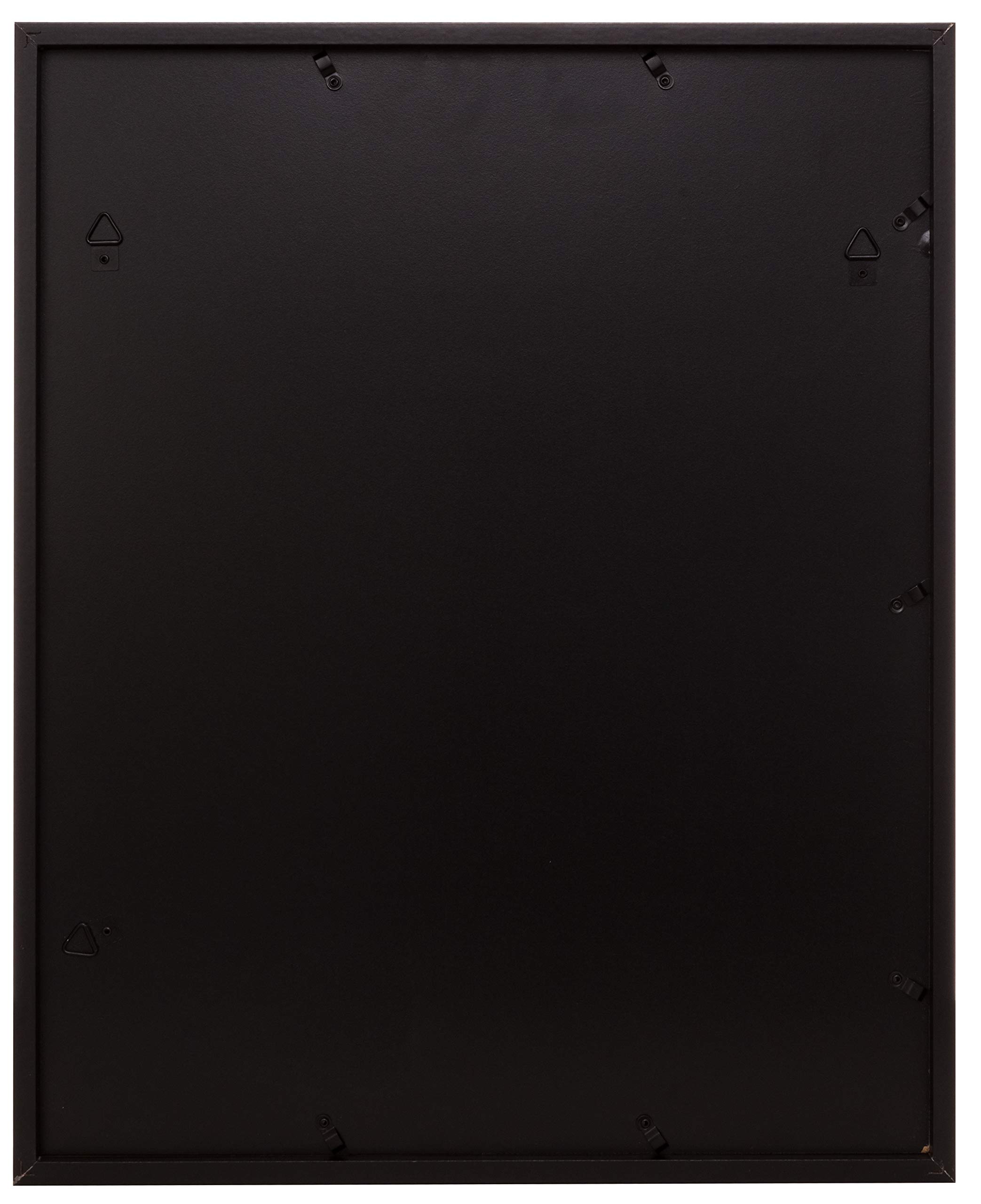 Kiera Grace 11x14 Inch Modern Black Gallery Picture Frames - Wall Mounted Photo Frames for Home Decor, Office, Living Room & Bedroom Display