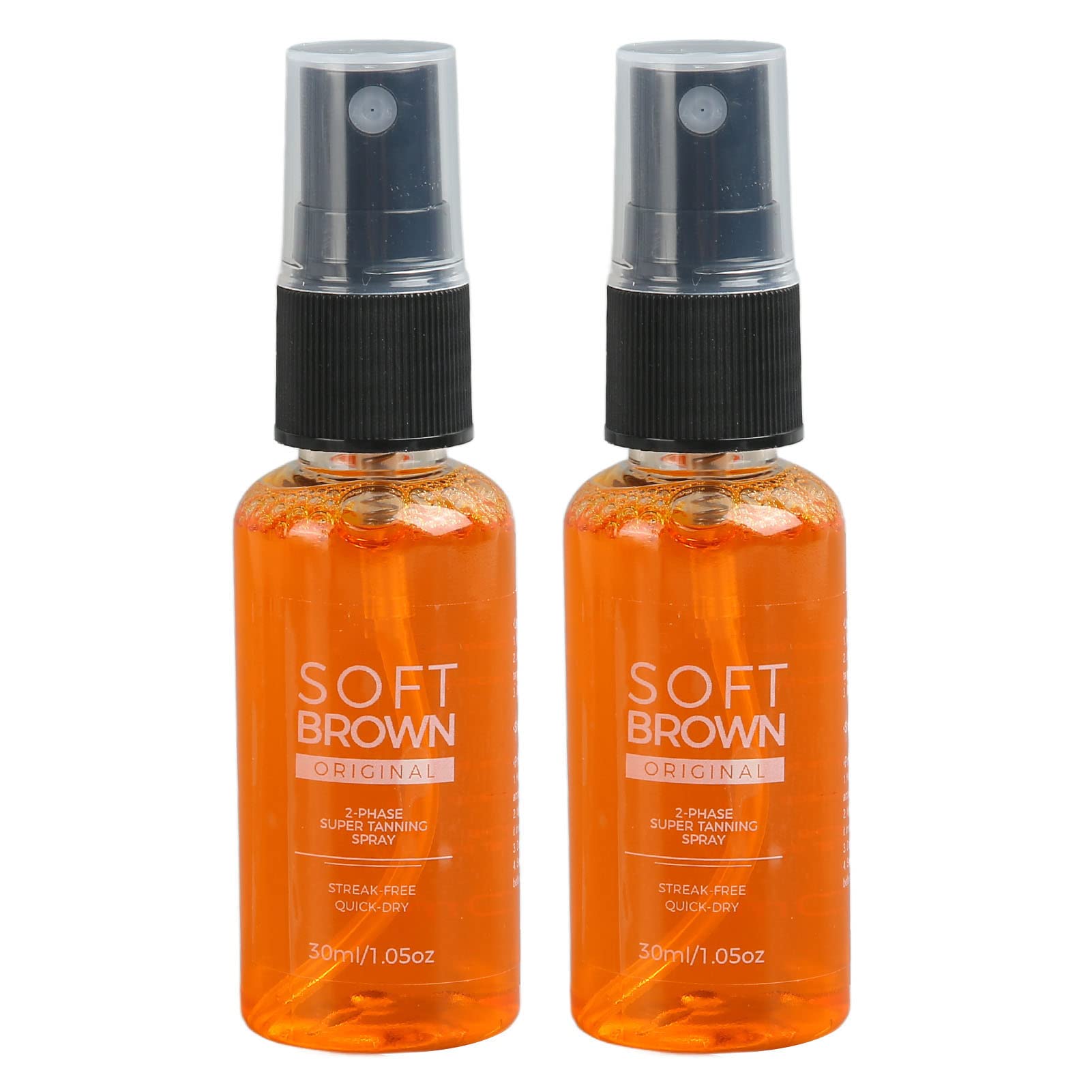 Best Self Tanning Spray for Home Use - Quick Drying Sunless Tanner Kit with 2 Bottles - Perfect for Legs, Face & Body - Natural Looking Fake Tan for Summer & Special Occasions