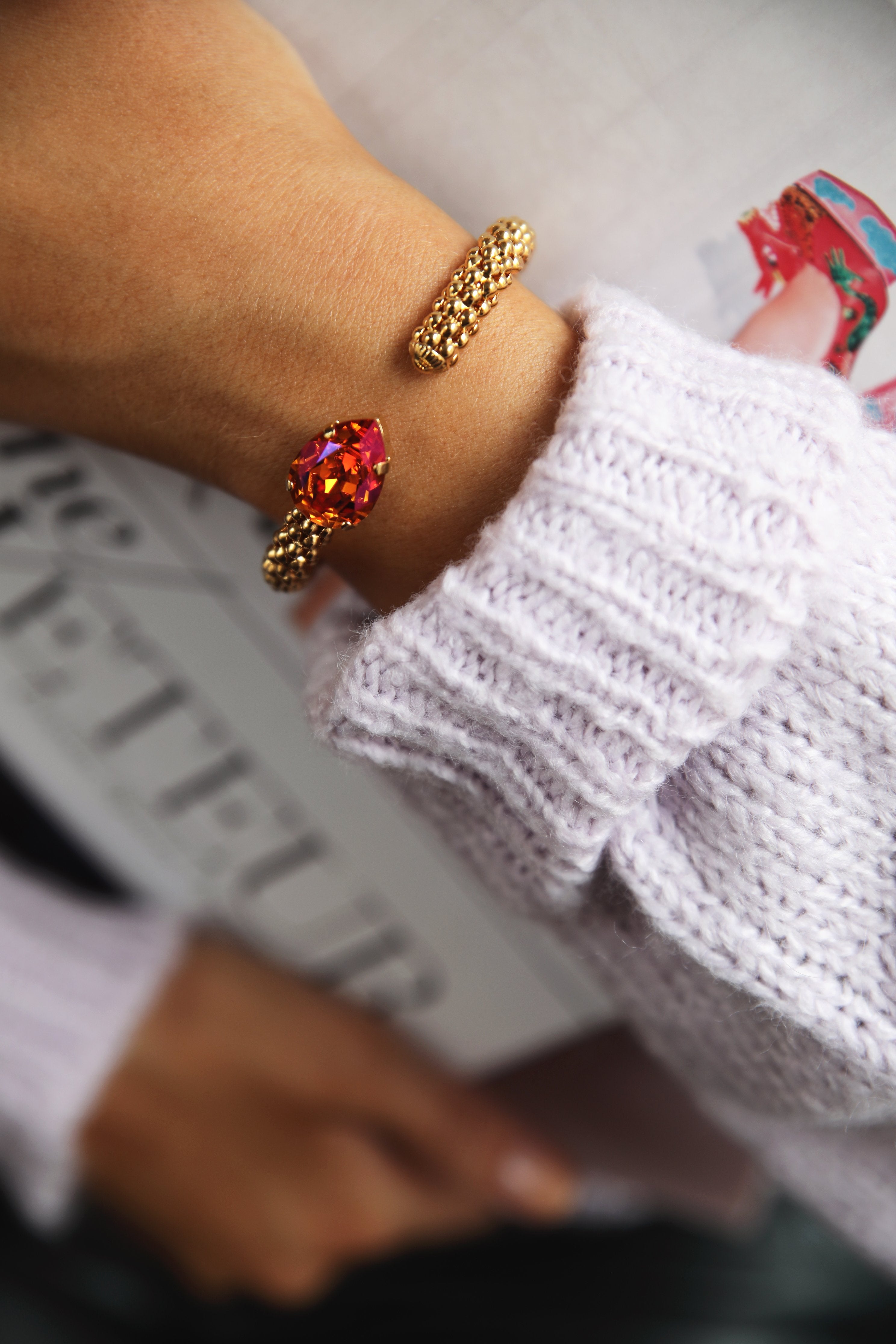 Classic Rope Bracelet in Astral Pink - Trendy Adjustable Wristband for Women | Perfect for Everyday Wear, Gifts & Boho Fashion