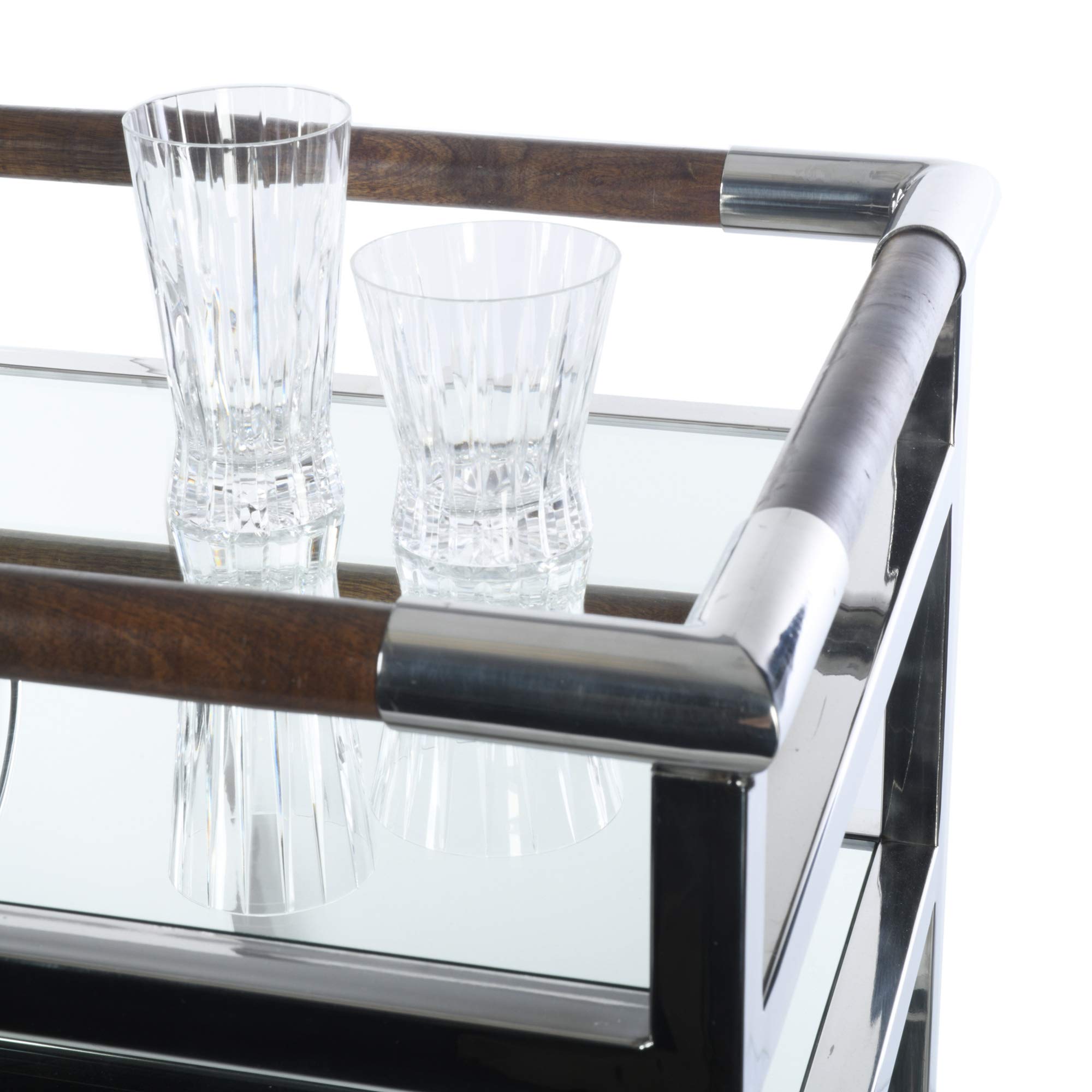 IMPULSE! Park Avenue Rocks Glasses - Set of 6 Highball Whiskey Glasses for Cocktails, Bourbon, Scotch - Perfect for Home Bar, Parties & Gifts