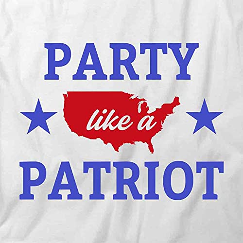Patriotic American Flag T-Shirt | White Printed Graphic Tee for Men & Women | Perfect for 4th of July, Memorial Day & Veterans Day Celebrations