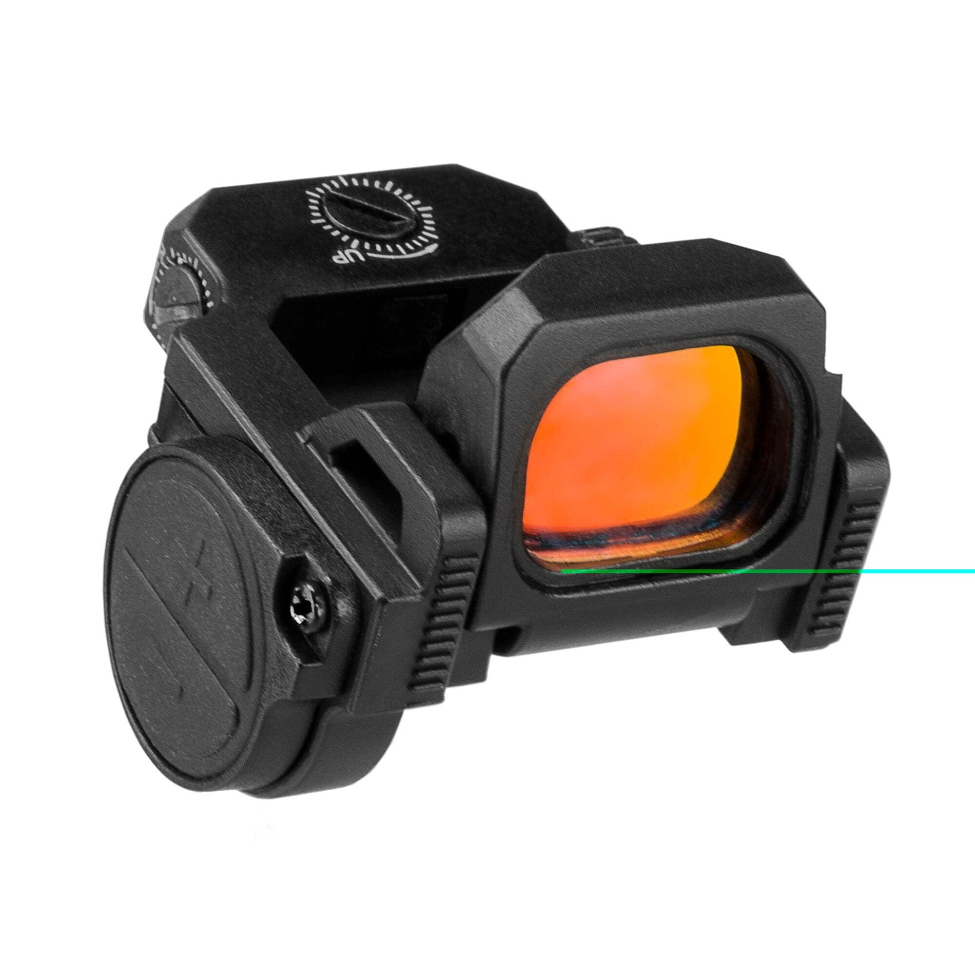 NcSTAR FLIPDOT PRO Red Dot Sight - Black | Compact Reflex Sight for Pistols & Rifles | Ideal for Hunting, Target Shooting & Tactical Use