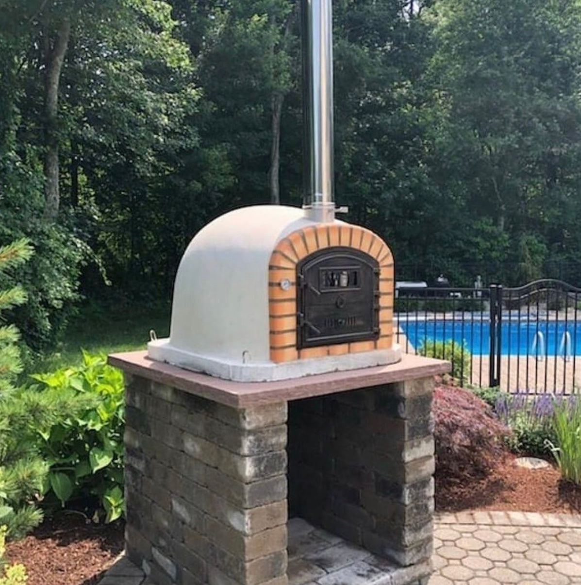 Premium LISBOA Wood Fired Pizza Oven - Best Seller for Outdoor Cooking, Backyard Parties & Authentic Italian Pizza Making