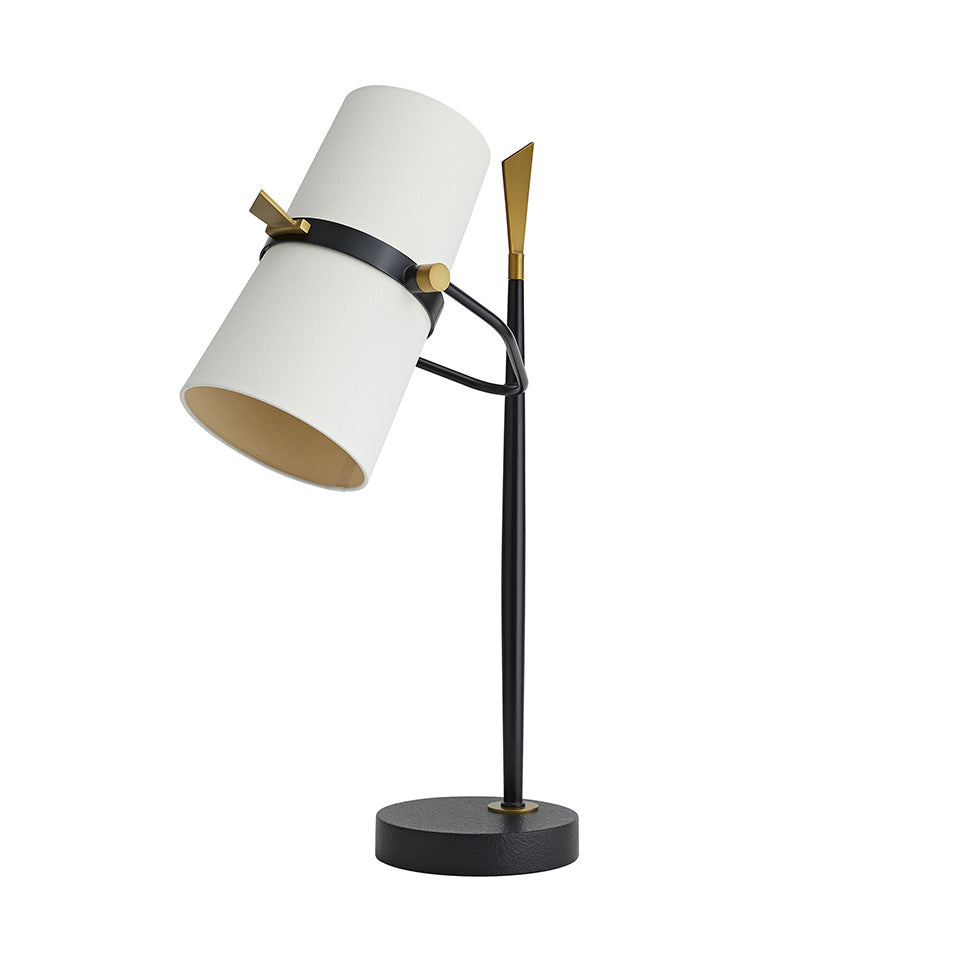 Yasmin Table Lamp - Modern LED Desk Lamp with Adjustable Brightness, Perfect for Home Office, Bedroom, and Study Room Lighting