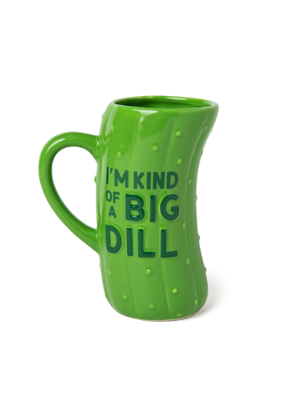 I'm Kind Of A Big Dill Pickle Mug - Funny Novelty Coffee Cup for Pickle Lovers - Perfect for Office Humor, Gifts & Tea Time