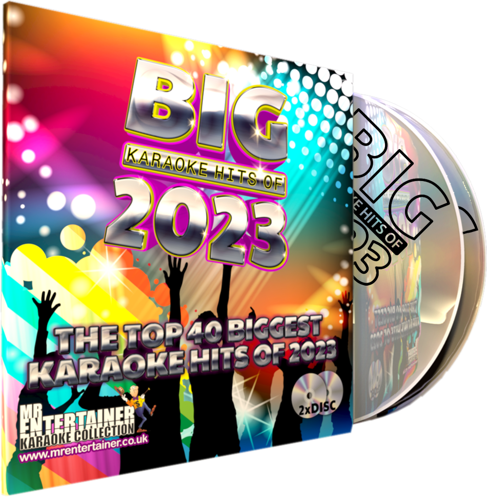 Mr Entertainer Big Karaoke Hits of 2023 - Latest English Karaoke Songs for Home Parties & Entertainment - Perfect for Family Gatherings, Birthday Celebrations and Bar Nights