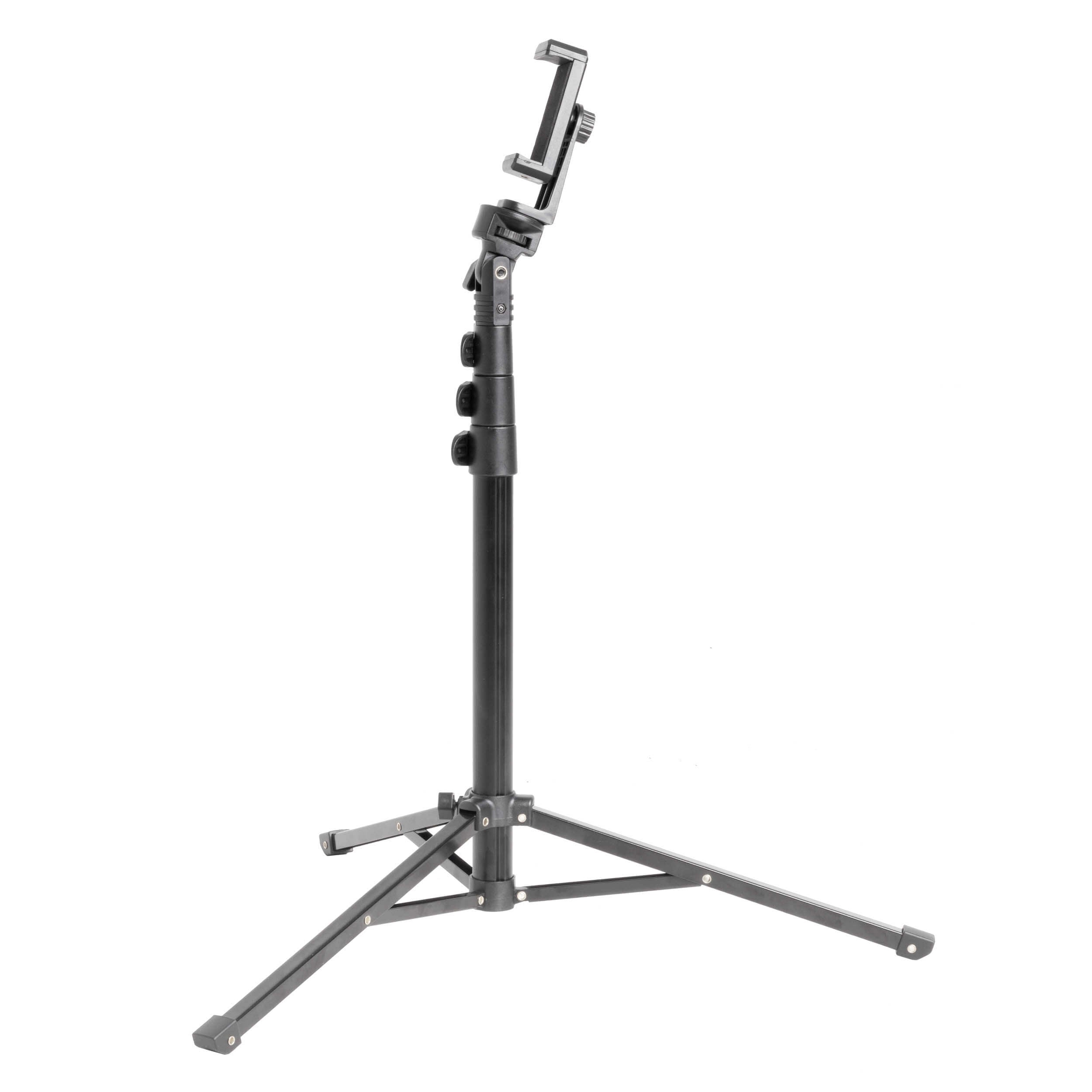 360° Rotatable Tilt Head Tripod Stand with Smartphone Mount - Perfect for Vlogging, Live Streaming & Photography