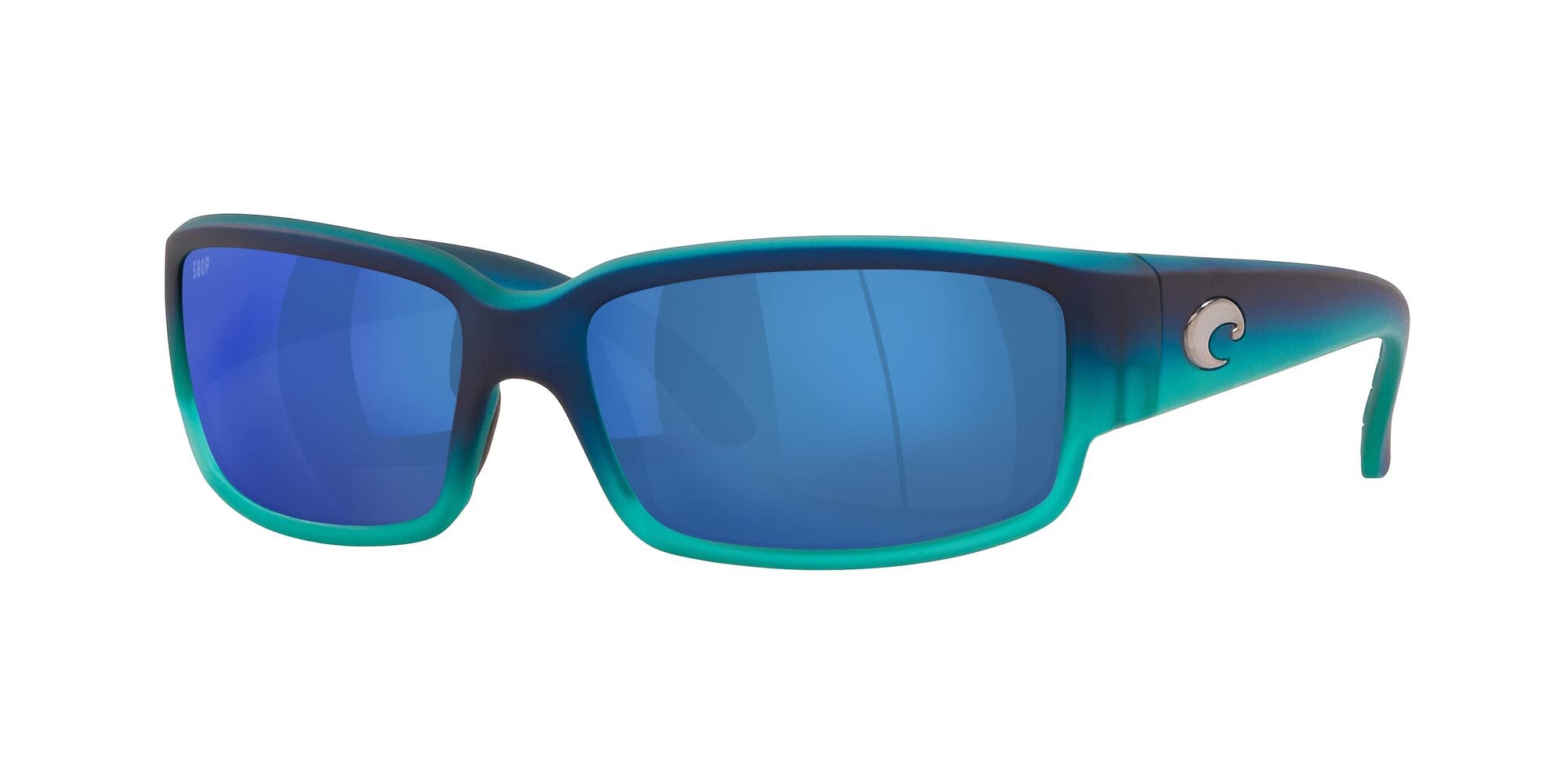 Costa Del Mar Men's Caballito Polarized Rectangular Sunglasses for Fishing, Driving & Outdoor Activities - UV Protection & Anti-Glare Lenses