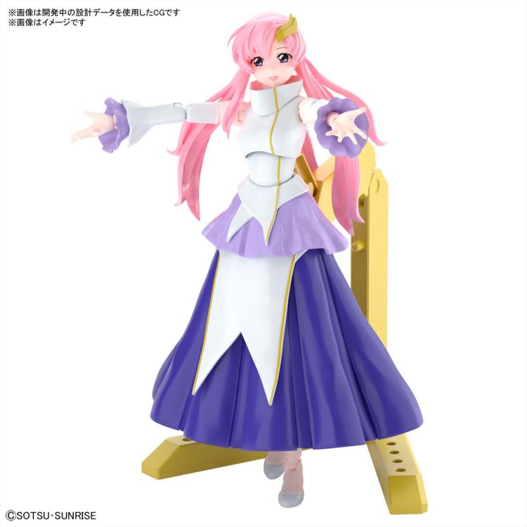 Figure Rise Standard Gundam SEED Lacus Clyne Plastic Model Kit - Perfect for Anime Fans & Collectors - Display, Build & Customize Your Own Gundam Figure