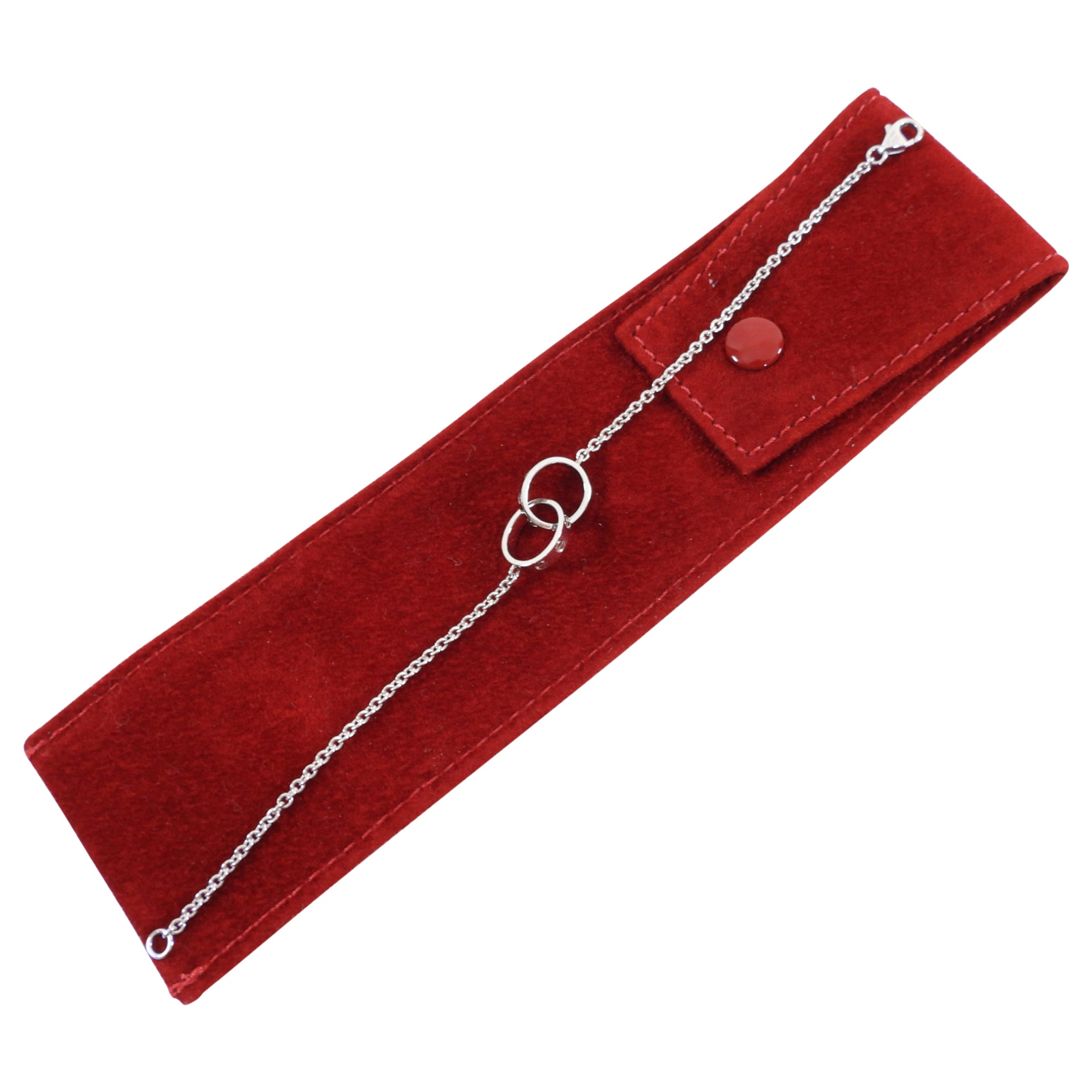 Cartier 18K White Gold Love Bracelet - Interlocking Design for Women, XS/S Size - Perfect for Anniversary Gifts & Special Occasions