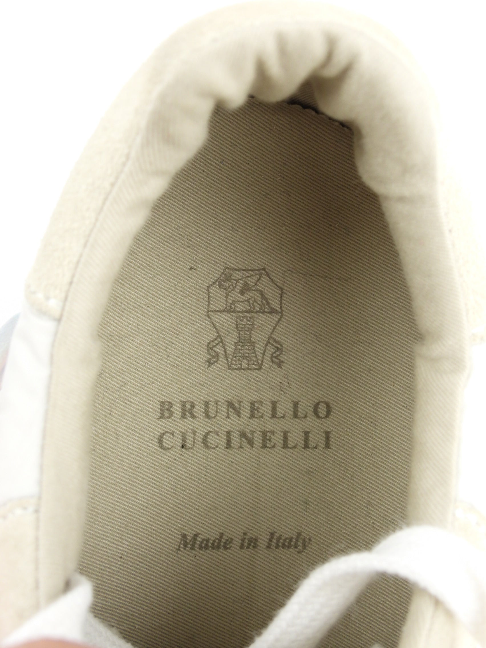Brunello Cucinelli Off White Monili Bead Lace Up Running Shoes - Women's Fashion Sneakers for Casual Wear & Athletic Performance | Perfect for Jogging, Gym Workouts & Everyday Comfort