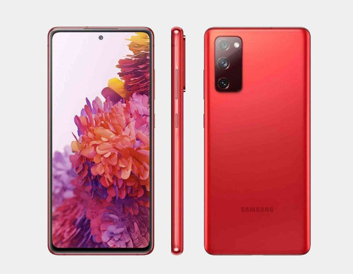 Samsung Galaxy S20 FE G780F 128GB 6GB RAM Dual SIM GSM Unlocked Smartphone - Cloud Red | 6.5