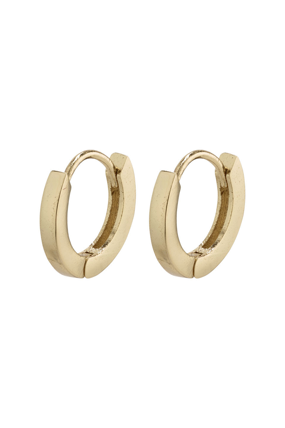 Dainty Gold Plated Huggie Hoop Earrings for Women - Minimalist Tiny Hoops for Everyday Wear, Gift, and Special Occasions