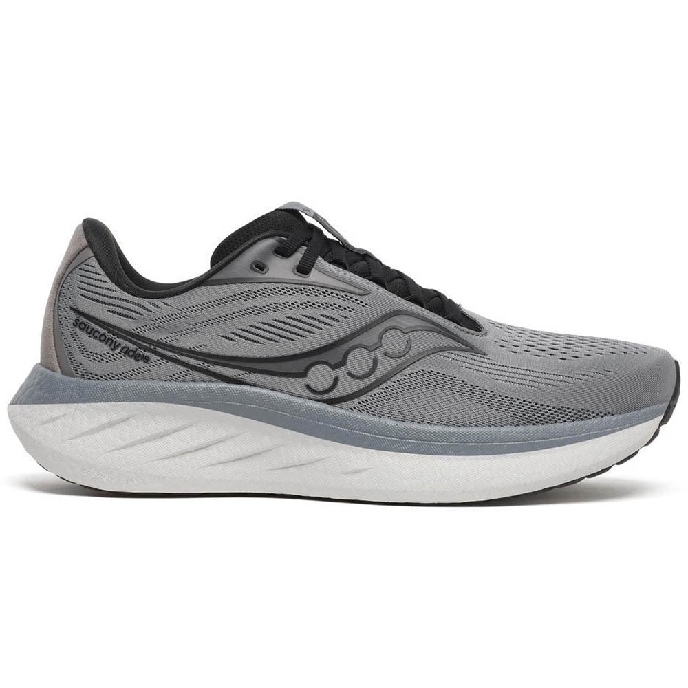 Men's Saucony Ride 18 Running Shoes - Lightweight Cushioned Sneakers for Men | Perfect for Road Running, Jogging & Daily Workouts