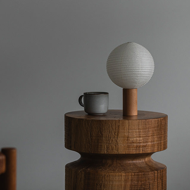 Yame Lantern Circle - Traditional Japanese Chochin Paper Lantern for Home Decor, Wedding, Festival & Zen Garden Lighting