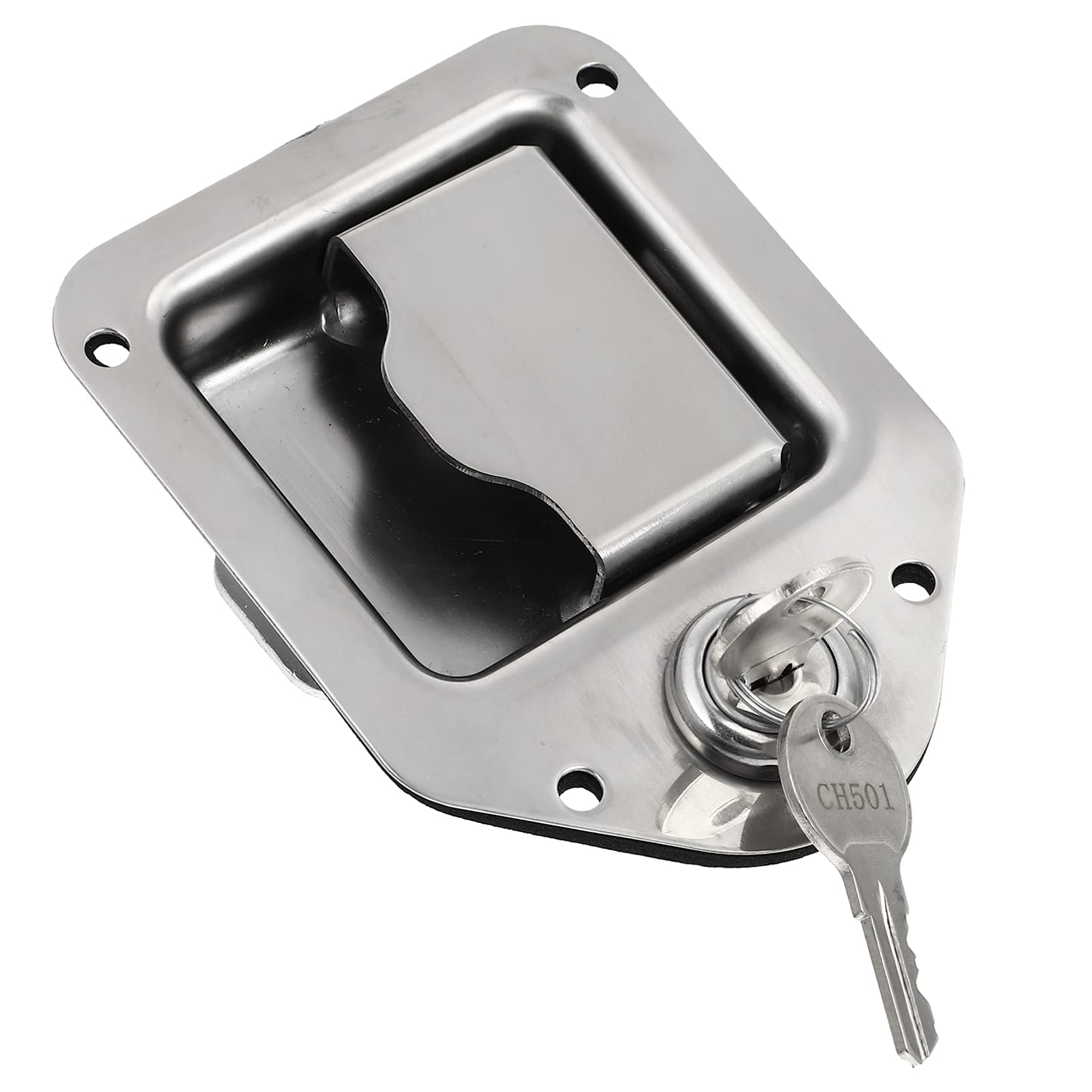 DOITOOL Stainless Steel RV & Truck Toolbox Lock - Heavy Duty Camper Door Lock for Travel Trailers, Trucks, and Trailers - Secure Your Vehicle Toolbox, Camper Door & Travel Trailer (Perfect for Outdoor Adventures, Road Trips & RV Camping)